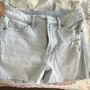 Old Navy Light Blue Denim Shorts
